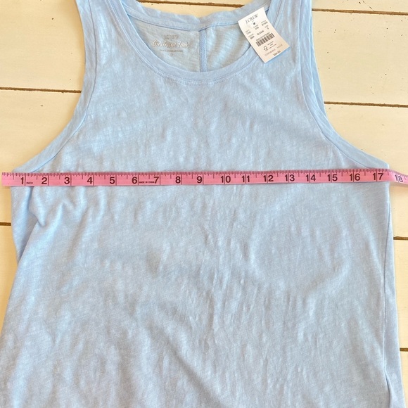 Cotton Light Blue Tank Top - Picture 6 of 7
